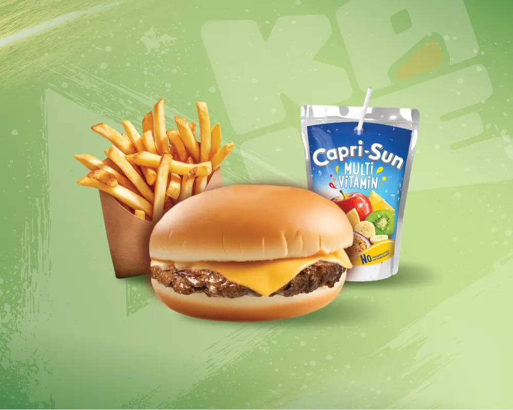 Menu Kids Menu Kids Cheeseburger – KALÉ Fréjus